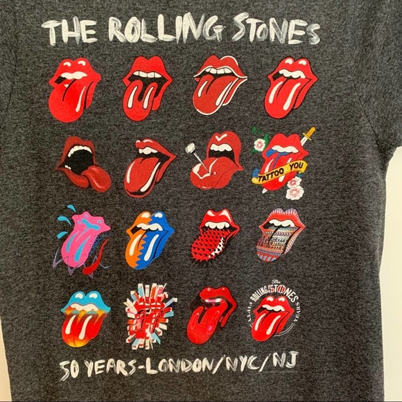 The Rolling Stones 50 Years London Graphic Tee - Picture 2 of 4